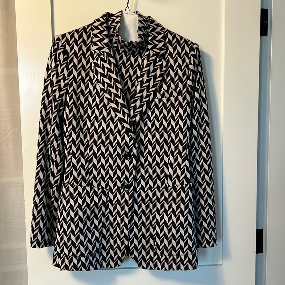 Dorothee Schumacher graphic print statement blazer jacket and top